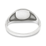 Rounded Signet Ring