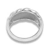 Large Dome Croissant Ring