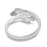 Hugging Hands Ring