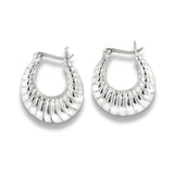 Small Croissant Hoops