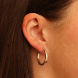 Classic Square Edge Hoop