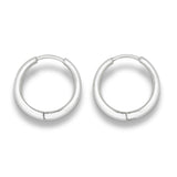 Large Dome Huggie Hoops