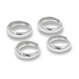 Large Dome Huggie Hoops