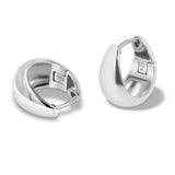 The Classic Dome Huggie Hoops