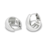 The Classic Dome Huggie Hoops