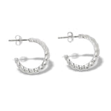 Large Croissant Stud Hoops