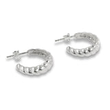 Large Croissant Stud Hoops
