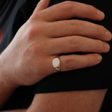 Rounded Signet Ring