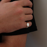 Rounded Signet Ring