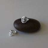 Spiral Silver Ring