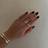 Spiral Silver Ring