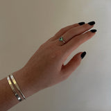 Oval Bead Paua Ring