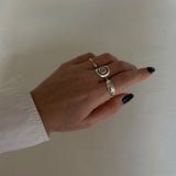 Spiral Silver Ring
