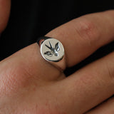 Sparrow Signet Ring